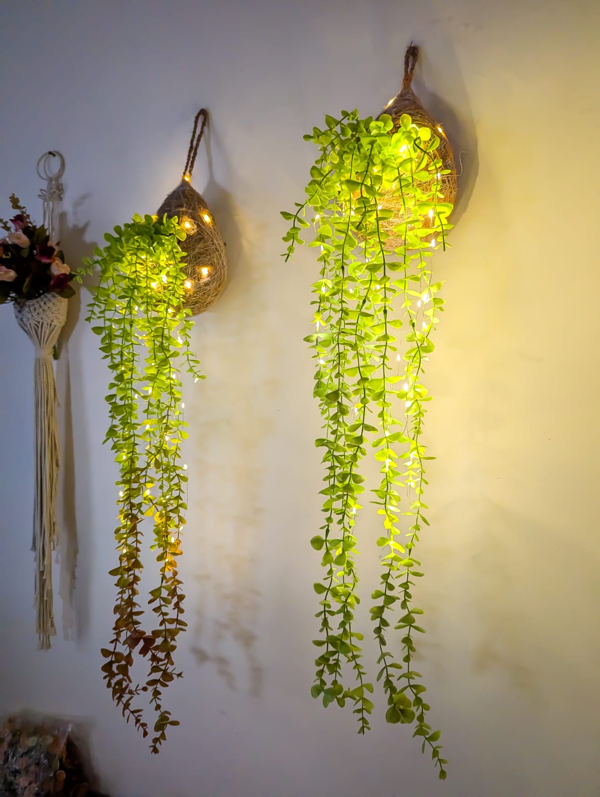 Bird Nest with Coin Jhar & Light MCJ05